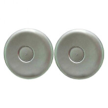 2 Pieces Wheel Covers for Ford Transit Models Mk6 Mk7 Mk8 - Front Wheel Caps and Rear Wheel Covers Set