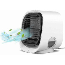 Portable Mini Air Conditioner - 3-in-1 Air Cooler Fan with 3 Speeds, Personal Cooling, Quiet Operation