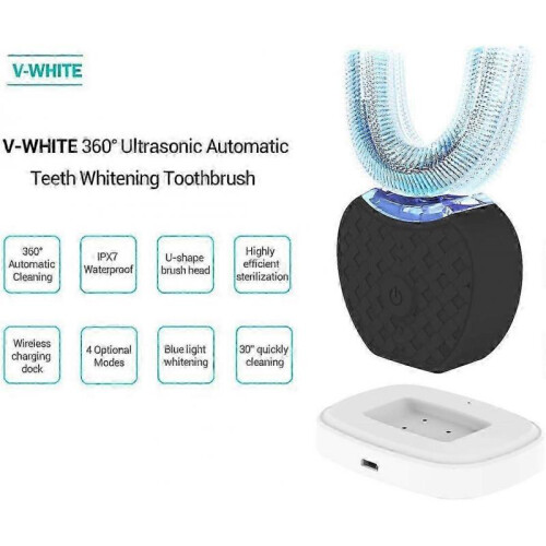Efficient  Pro Ultra Toothbrush with ADA Approval featuring U-shaped Design 360 Bristles Rechargeable and Waterproof 1