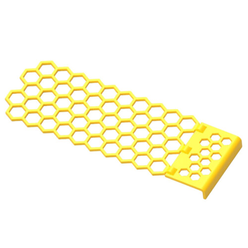 Floating Foldable Bee Watering  Butterfly Station for Garden yellow B