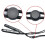 2 PCS Left and Right Wrist Strap for Joy Pad Con Controller Gamepad Hand Rope Games Accessories Joy 3