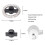 -015 Electric Milk Frother and Heater Replacement Mixer Set for 4