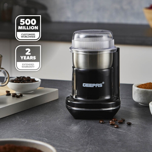 GEEPAS Geepas Electric Coffee Grinder Herbs Nuts Spices Grinding Mill 200W 1
