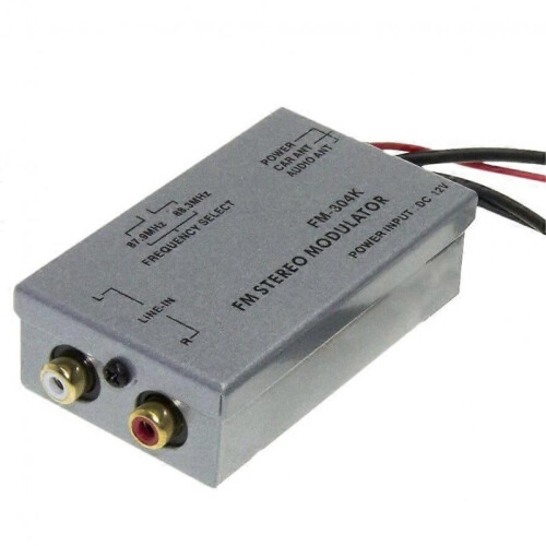 Universal FM Modulator Stereo MP3 Auto Antenne Kabel car radio Cinch AUX Adapter 1