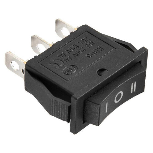 AC15A/250V 20A/125V 3 Pin SPDT ON-OFF-ON 3 Position Snap Rocker Switch 1