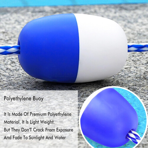 Floating rope for builtin pools (40ft/12m) 1