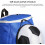 Football Backpack with Ball and Shoe Compartment, 5