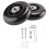 2 Set Luggage Suitcase Replacement Wheels OD 80mm 2