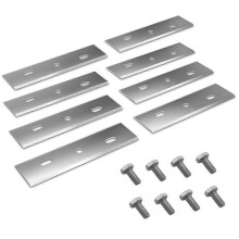 8Pcs Stainless Steel Blades for AL-KO Robolinho 2000/1200/1150/700/500 Lawn Mower Replacement Part