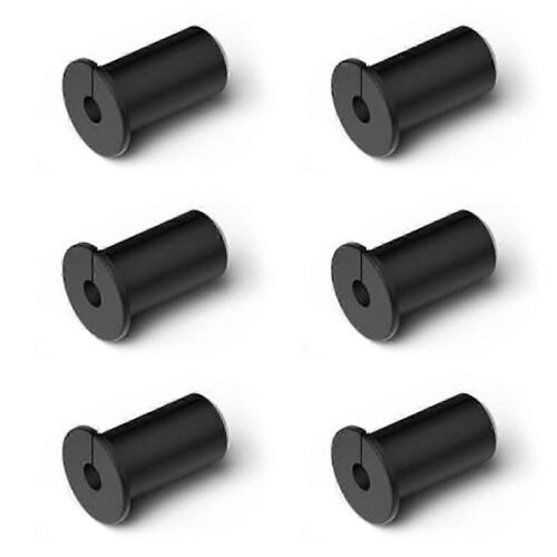 6PCS Wall Grommets 3/4Inch Bushing for Ethernet Cable 19mm Diameter Hole Routing