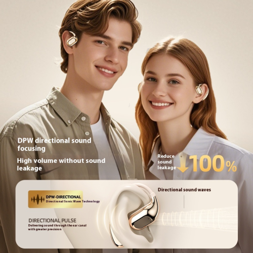 Ear-hook Bluetooth headset, bone conduction, wireless, for running and sports 1
