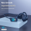 Bone conduction Bluetooth headset with earhook for running, sports type, wireless, with bone sensor 2