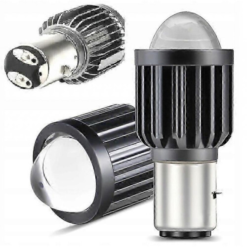 Ba20d S2 Led 35/35w Lens 2400lm 6000k+radiator