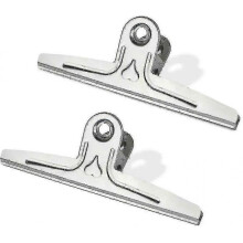 Xxl Clips Extra Large 2 Pack 1 Foot Long Stainless Steel Jumbo Giant Binder Paper Clamps for Drawing Board Art Teachers Home Office School Suppli