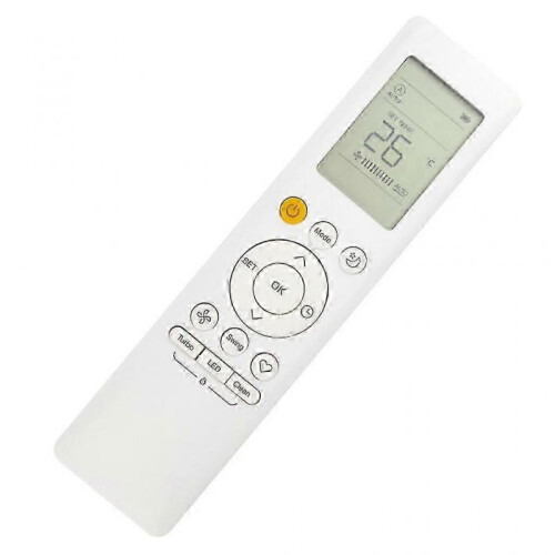 Air Conditioner Remote Control Large Screen Conditioning Controller Simple Operation Lightweight Suitable for Rg10b