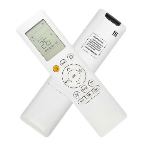Air Conditioner Remote Control Large Screen Conditioning Controller Simple Operation Lightweight Suitable for Rg10b 2