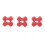 10PCS Honey Extractor Bushing connection Polyurethane Buffering Pad for Electric Accessories Red 5