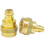 2Pcs A/C R134a to R1234yf Conversion Kit,Quick Adapter Adjustable HighandLow Voltage Connector,for Air Conditioner 1