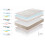 Colchón Viscoelástica Memory Royal Multizone 25 cm, 135x200 cm - Moonia 11
