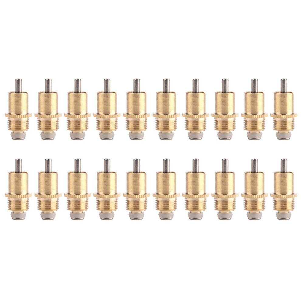 Rabbit drinker, rabbit watering system, long inner spring, prevents water leakage, 20 pieces rabbit water nipple drinker for rabbits to drink water