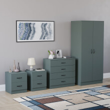 (Jasper Green) Riano 4 Piece Bedroom Set 21
