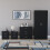 Vida Designs (Black) Riano 4 Piece Bedroom Set 21 5