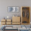 Vida Designs (Pine) Riano 4 Piece Bedroom Set 21 3