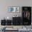 Vida Designs (Black) Riano 4 Piece Bedroom Set 21 3