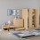 Vida Designs (Pine) Riano 4 Piece Bedroom Set 8 2