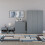 Vida Designs (Grey) Riano 4 Piece Bedroom Set 8 5