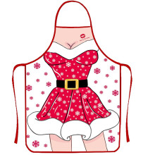 Funny Gift Set for Women Novelty BBQ Apron Cooking Aprons Adjustable Kitchen Apron for Christmas BBQ Party Adults Couples