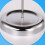 Metal notepad fork pin for documents, stainless steel, stable design, compact for restaurant, kitchen, office 5