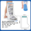 Waterproof Extra Wide Leg Cast Cover compatible with Shower with Non-Slip Bottom 4