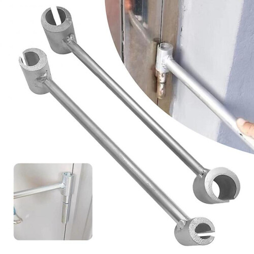 (B) Door Hinge Repair Tool Steel Lightweight Adjustables Wrench Tools for Home Use 2