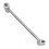 (A) Door Hinge Repair Tool Steel Lightweight Adjustables Wrench Tools for Home Use 1
