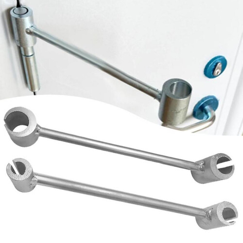 (D) Door Hinge Repair Tool Steel Lightweight Adjustables Wrench Tools for Home Use 2