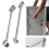 (B) Door Hinge Repair Tool Steel Lightweight Adjustables Wrench Tools for Home Use 4