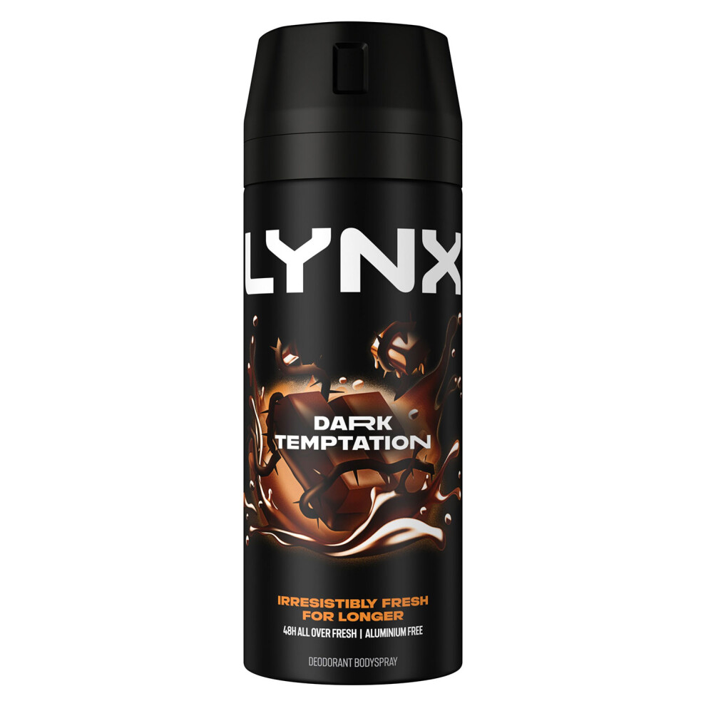 Lynx Dark Temptation Body Spray Deodorant 150ml