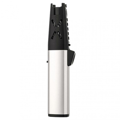 (E) Metal Jet-Lighter Compact Portable Blue Flames Torches Lighter for Camping Lighting