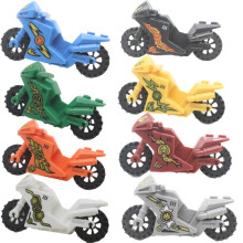 Motorcycle puzzle assembly blocks