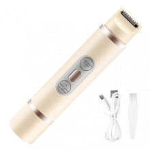 (B, brown) Waterproof Electric Shaver for Women Smoothes Silky Wet/Dry Face Body Epilator for Legs Armpits