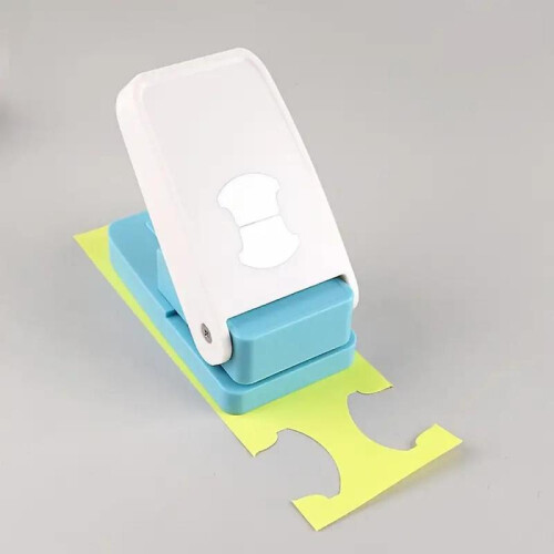 (round) Household Labels Hole Punch Machine High Efficiency DIY Hole Punch Tool for Children 2