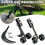 (C) Gardening Weeder Roller Tool with Hook Durable Sturdy Gardening Tool for Courtyards Weeds 4