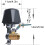 Intelligent App Smart Water Valve Controller with 3