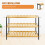 3 Tier Natural Bamboo Shoe Rack with Easy Assembly & Strong Stand Space Saving for Home Dormitory 6