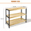 3 Tier Natural Bamboo Shoe Rack with Easy Assembly & Strong Stand Space Saving for Home Dormitory 8