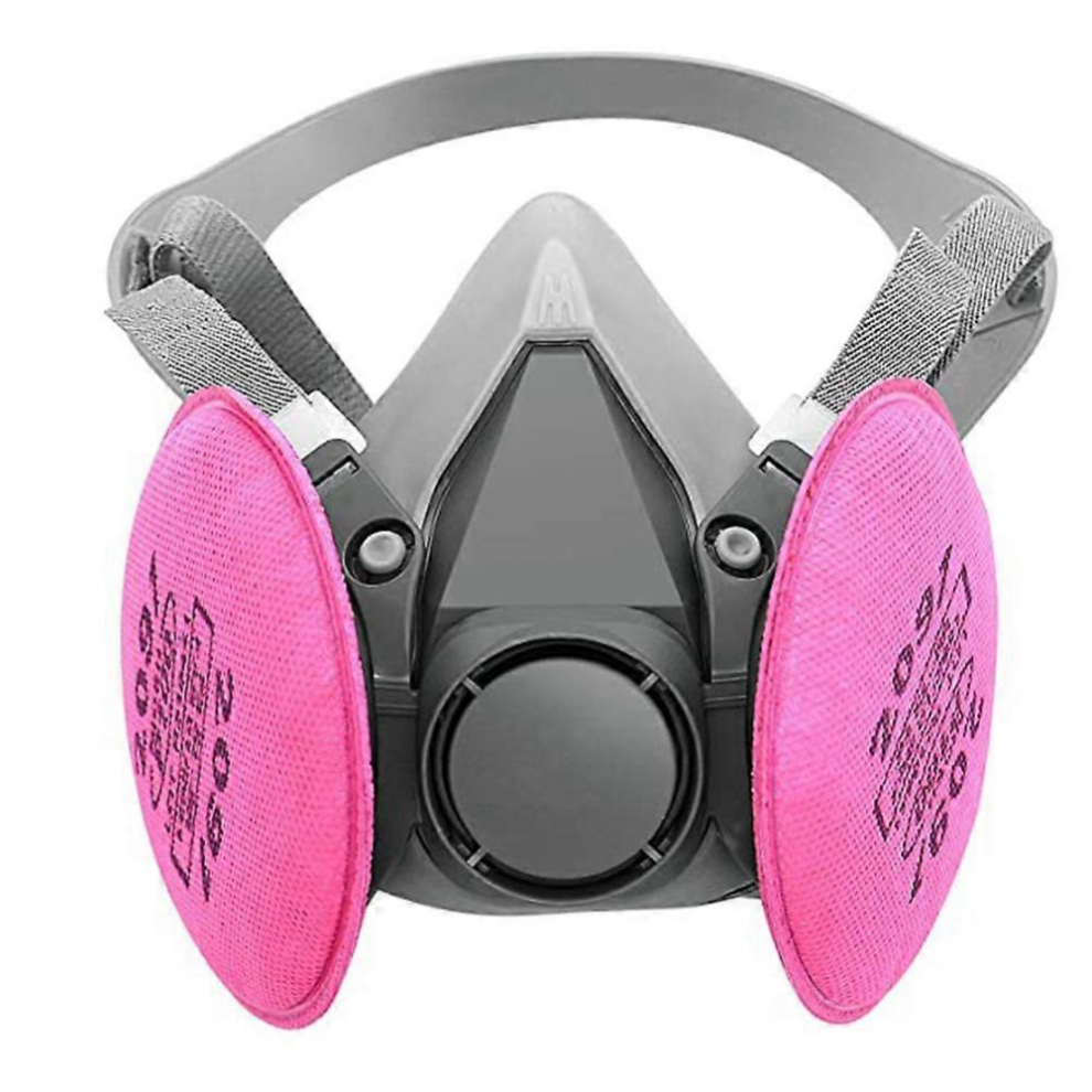 Respirator with 2091 Filter,Dust Respirator for Women and Men Widely Used for Epoxy Resin, Asbestos, Lead Paint, Clean