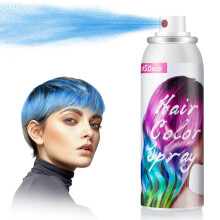 Spray colorante per capelli blu ROHVEMJ, spray colorante temporaneo per capelli, spray lavabile per 1 giorno, 100 ml, per cosplay e festival