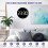 10" Digital Wall Clock Digital Clock, Wall Clock with Colorful Light 7