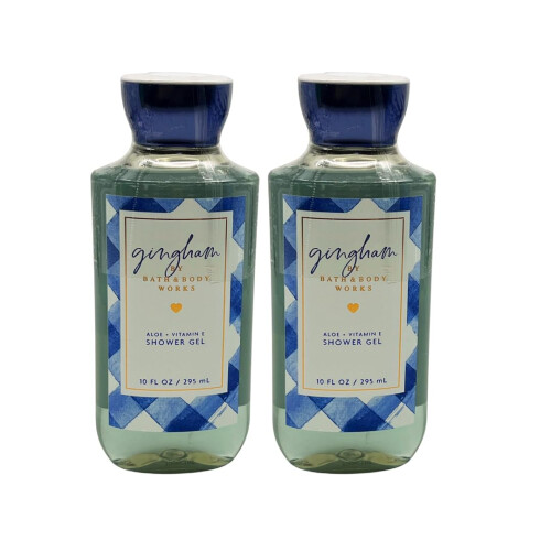 Bath & Body Works Bath & Body Works Gingham Duschgel - Geschenkpackung für Feiertage - 2er Set 2